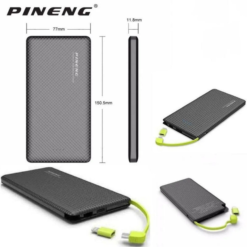 Carregador Portátil Pineng Power Bank 10.000mAh